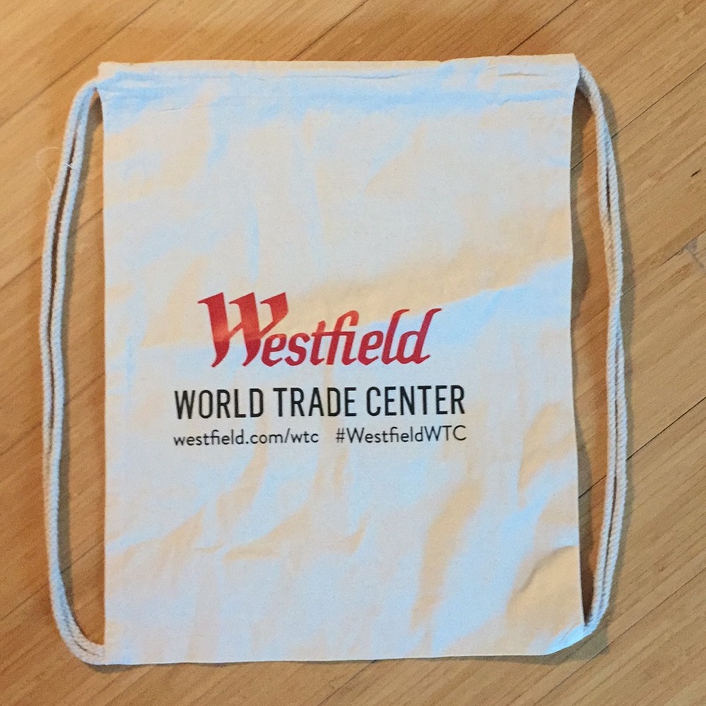 Drawstring Bag Westfield World Trade Center Gem
